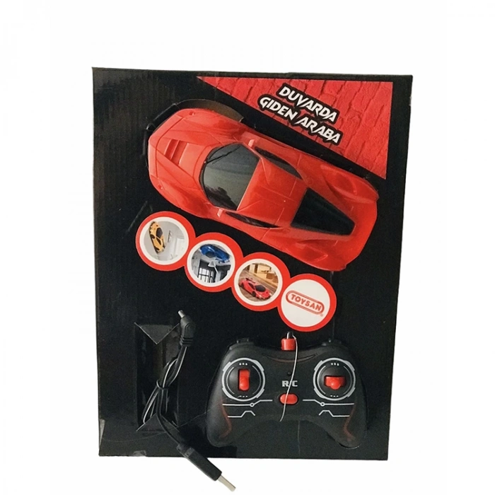 TOYSAN 1:16 KUMANDALI USB ŞARJLI IŞIKLI DUVARDA GİDEN ARABA TOY21