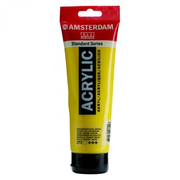 AMSTERDAM  RT17092722 AKRİLİK BOYA 120 ML. TRANSP. YELLOW MEDIUM