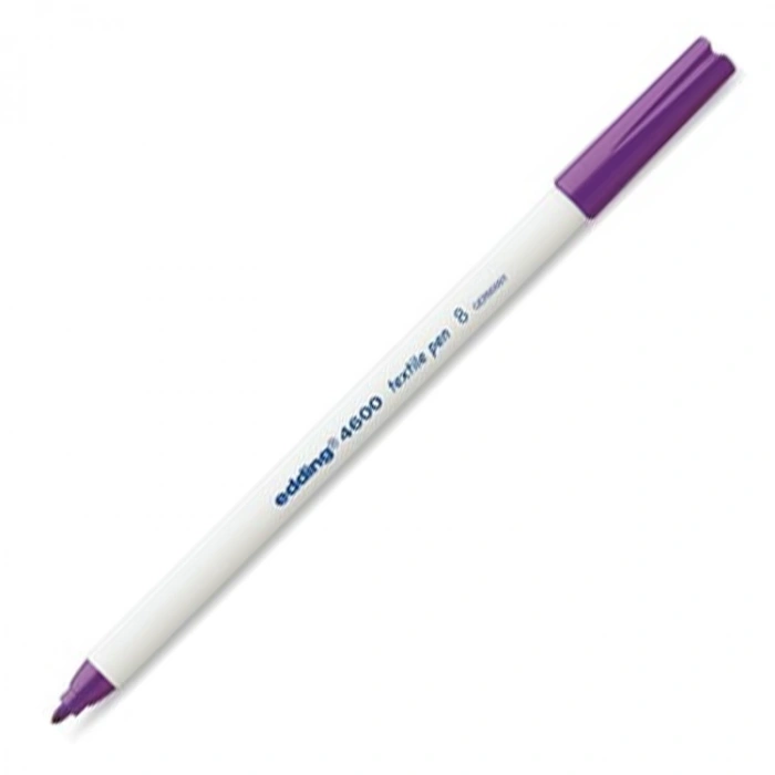 EDDING 4600 TEKSTİL KALEMİ FOSFORLU MOR
