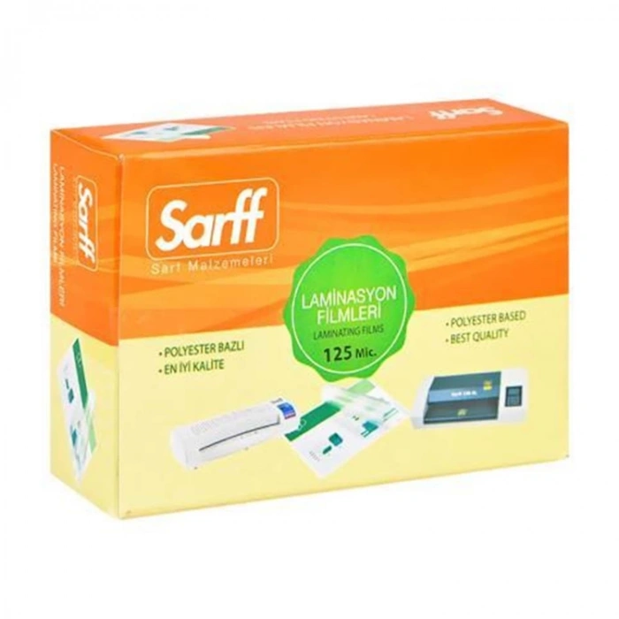 TEKNİK LAMİNASYON FİLMİ 125mic. 78x102 100LÜ