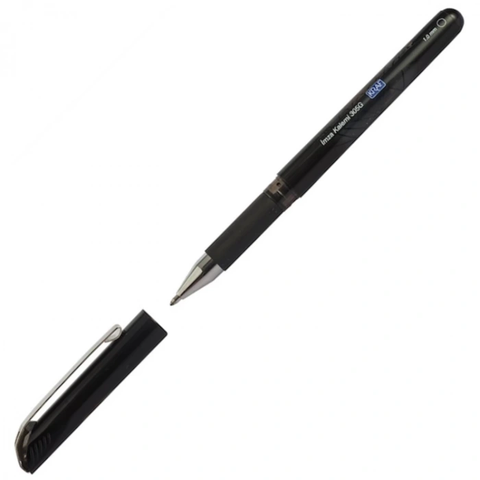 KRAF İMZA KALEMİ 1.0 mm SİYAH 305G