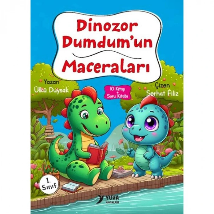 DİNAZOR DUMDUMUM  MACERALARI 10 KİTAP SET ( 1. SINIFLAR İÇİN)