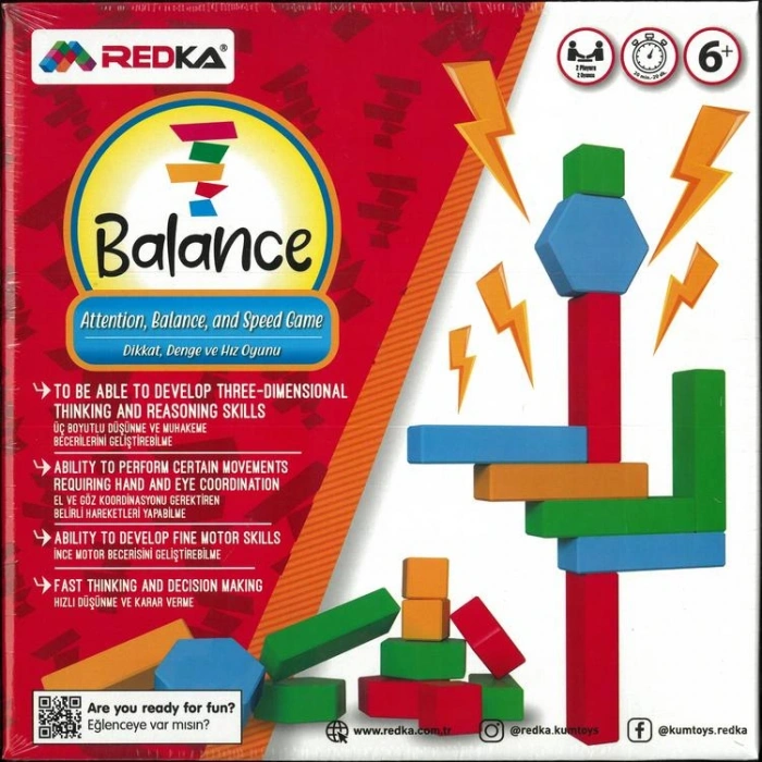 REDKA RD5409 BALANCE  DİKKAT, DENGE VE HIZ KUTU OYUNU