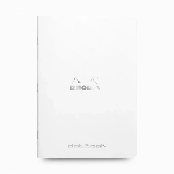 RHODIA DOT 148x210mm A-5 NOKTALI DEFTER BEYAZ KAPAK 48 YP.