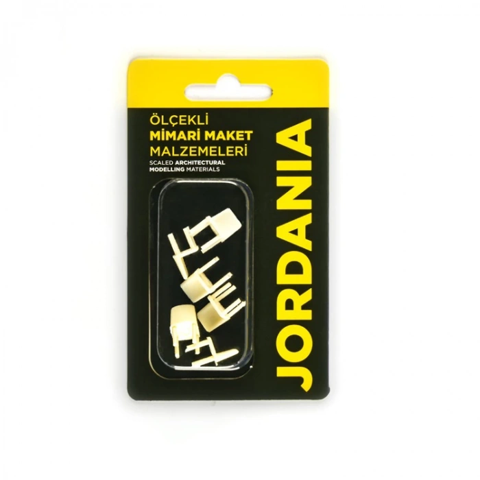 JORDANIA MAKET JE07-E3051 SANDALYE KREM 1/050