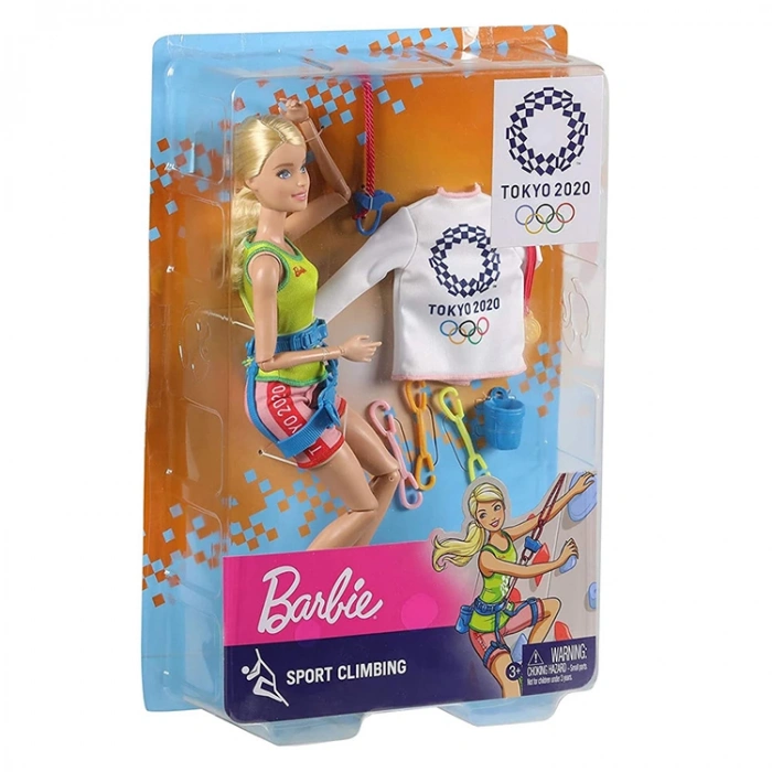 MATTEL GJL73/ GJL75 BARBIE OLİMPİYAT BEBEKLERİ - TIRMANIŞ