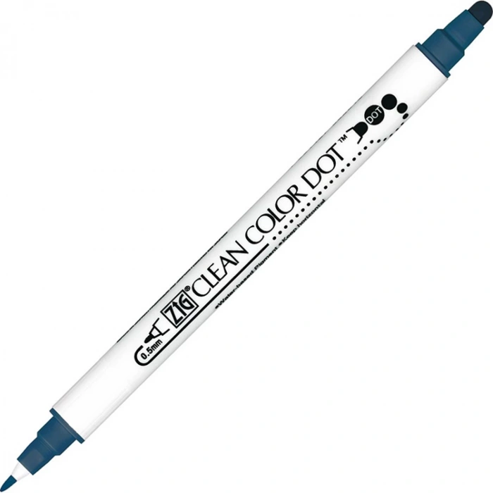 ZIG CLEAN COLOR ÇİFT UÇLU DOT KALEM TC-6100 034 DENIM