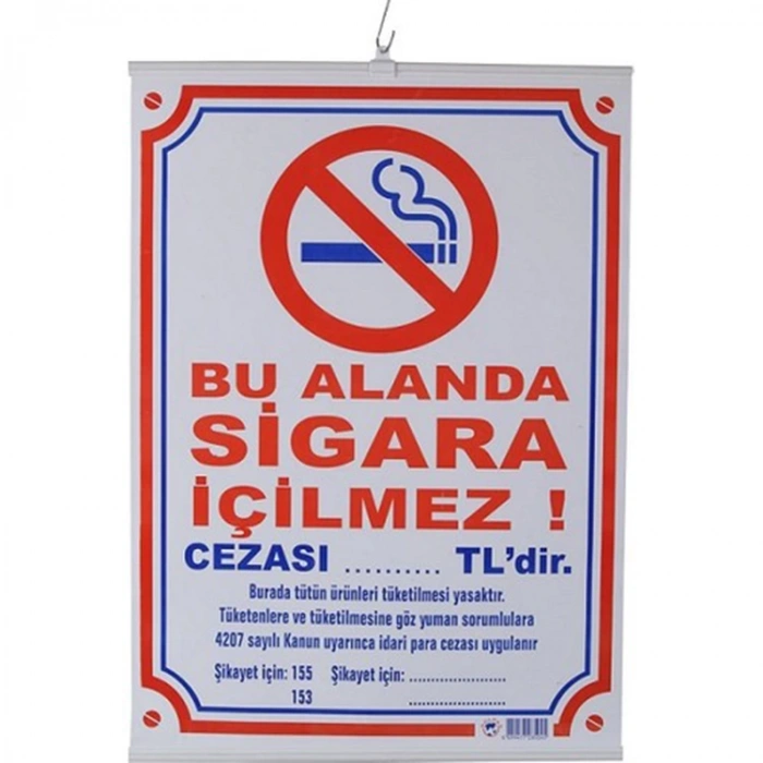 GÜLPAŞ 50x70 SİGARA İÇİLMEZ LEVHASI - 504