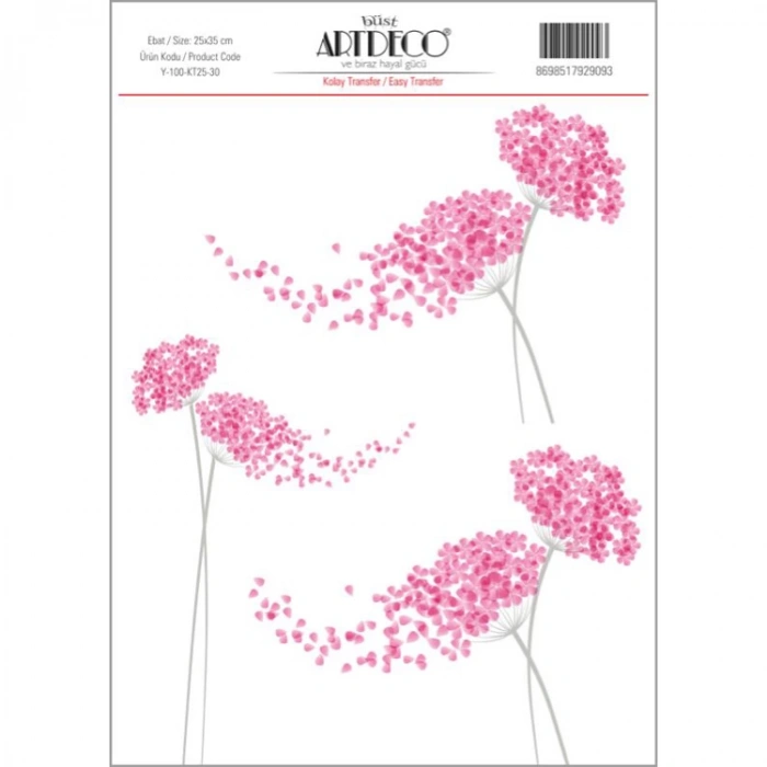 ARTDECO KOLAY TRANSFER 25X35CM DESEN 30