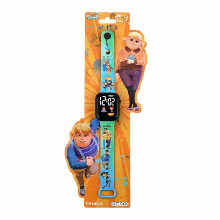 MİNİFLAK RAFADAN TAYFA 5092 LİSANSLI LED ÇOCUK KOL SAATİ YEŞİL