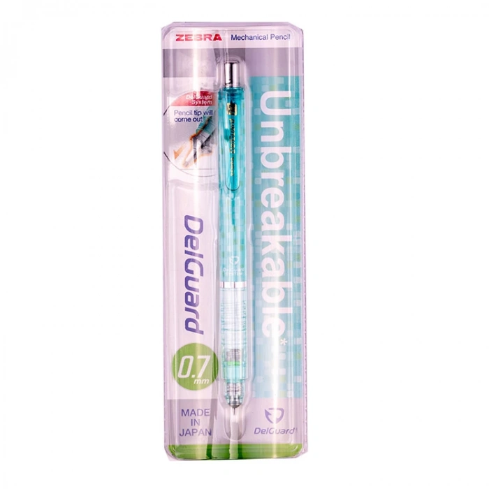 ZEBRA P-MAB85 DELGUARD VERSATİL KALEM 0.7mm SQUARE BLUE GREEN