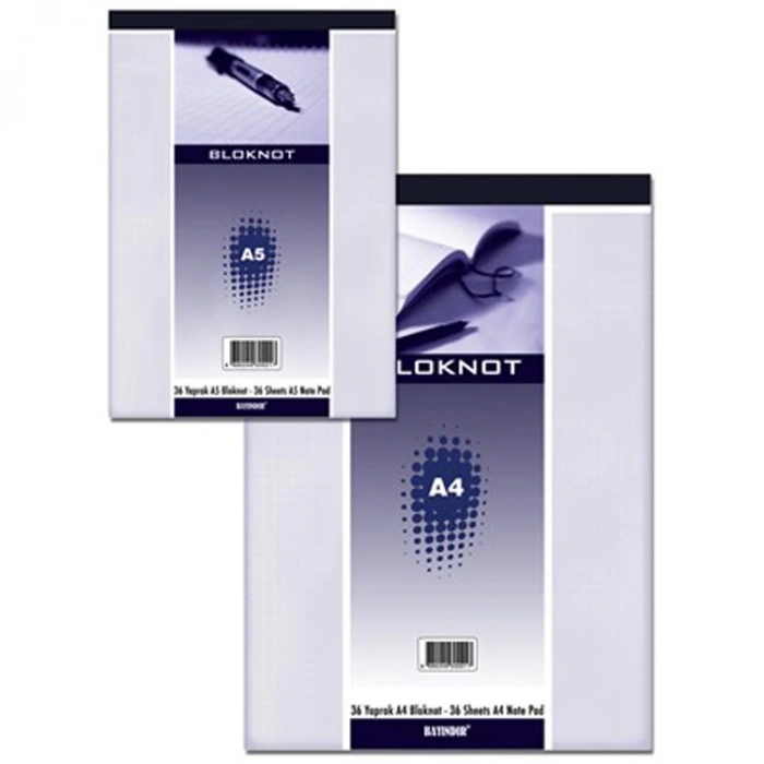 BAYINDIR BBN0111 A5 BLOKNOT 36 YP ÇİZGİLİ