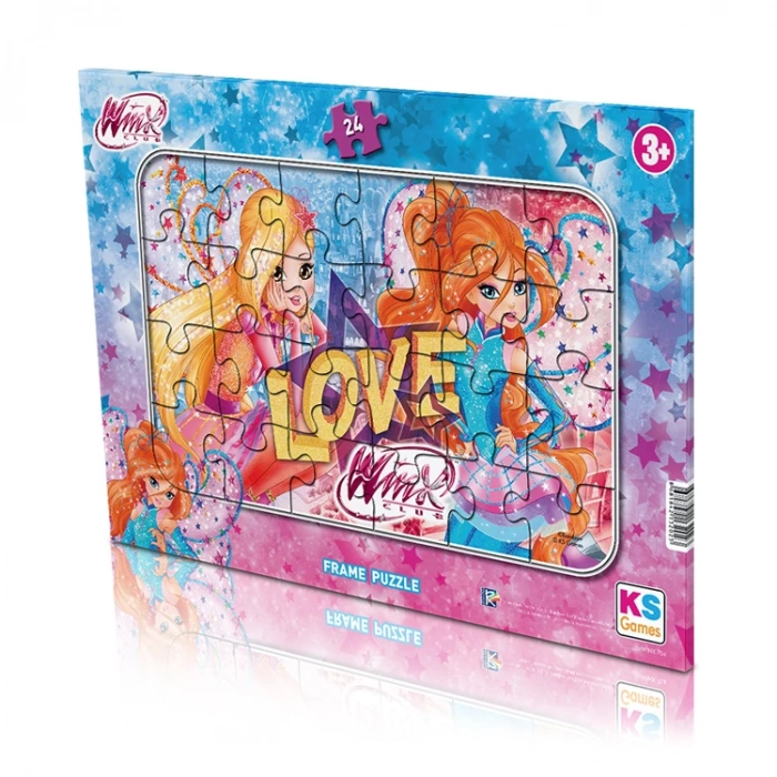 KS GAMES 704 WINX CLUB FRAME YAPBOZ/PUZZLE 24 PARÇA  3+