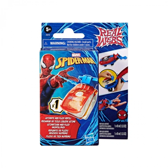 HASBRO F8735  SPIDERMAN AĞ VE SU FIRLATICI YEDEK PAKET