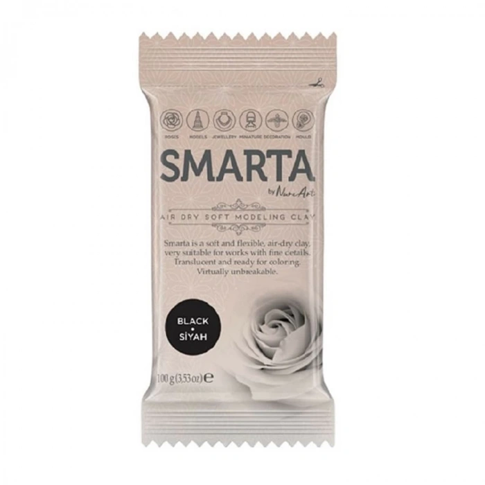 SMARTA MODELLEME KİL HAMURU 100 GR NO:05 SİYAH (BLACK)