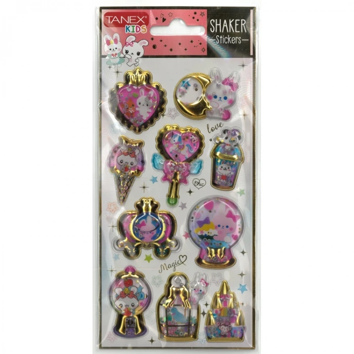 TANEX KIDS TNX-26110 SULU PUFFY ETİKET SERİ 10- 1 ADET