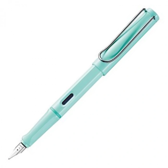 LAMY SAFARİ 36LB-M METAL KLİPS M UÇ DOLMA KALEM PASTEL MAVİ