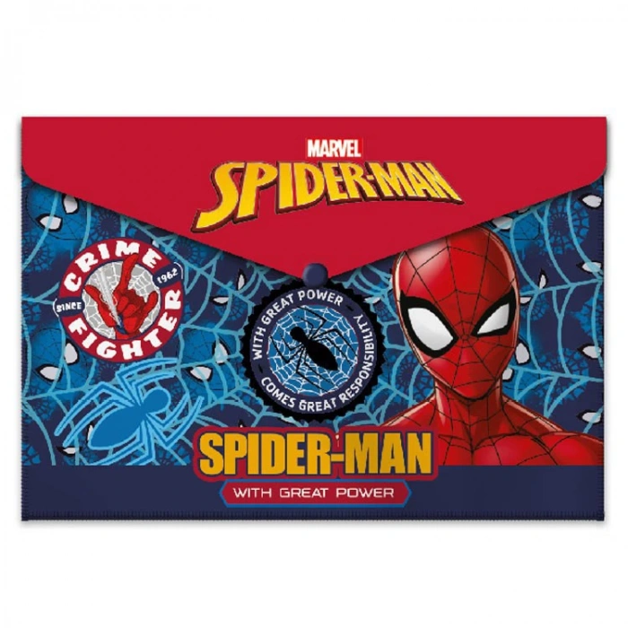 SPIDERMAN 43504 A4  ÇITÇITLI DOSYA WITH GREAT POWER