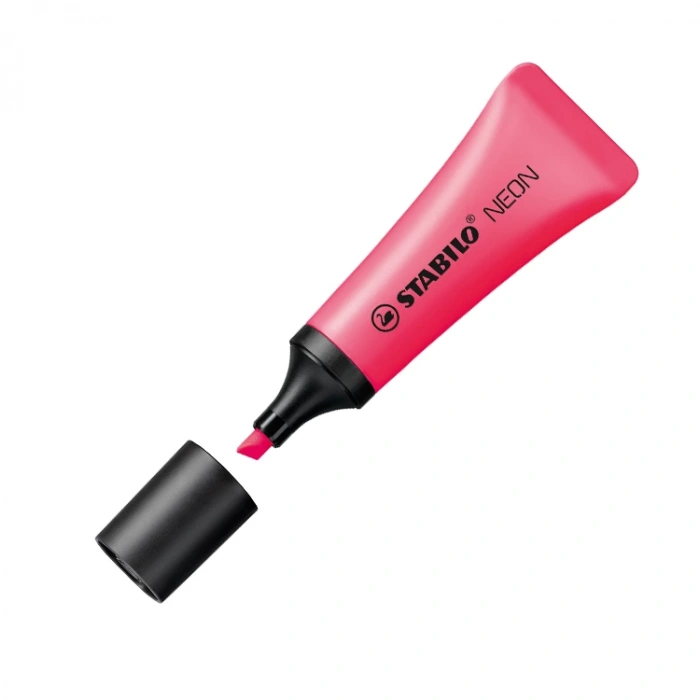 STABILO NEON FOSFORLU KALEM PEMBE