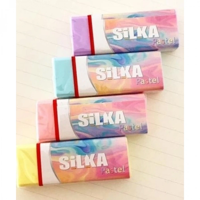 SİLKA ART4 PASTEL RENK SİLGİ