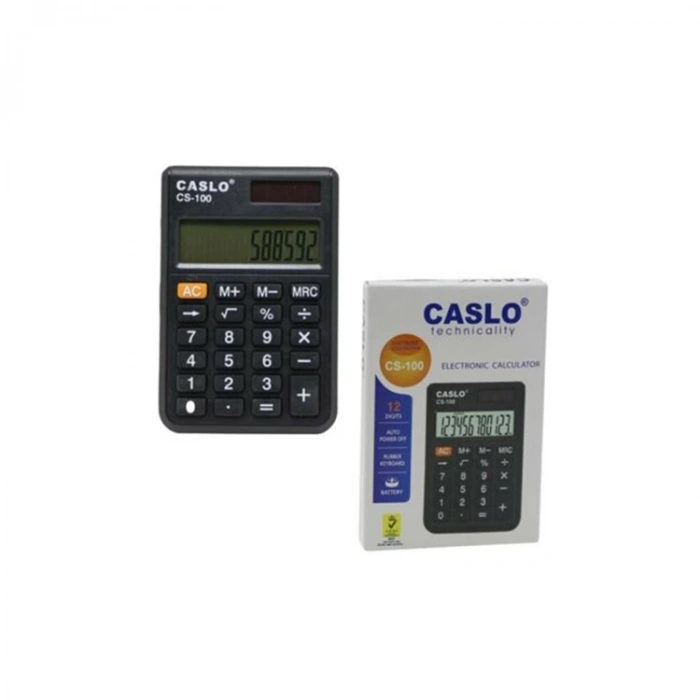 CASLO CS-100 HESAP MAKİNESİ