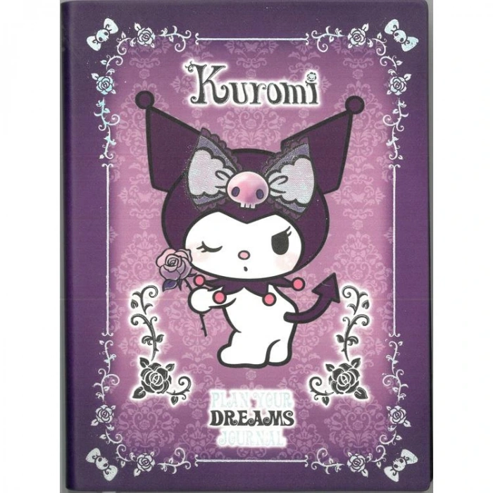 VICTORIAS JOURNALS 524-1943 KUROMI SMYTH FLEXY ESNEK VEGAN DERİ KAPAKLI 13X18 80 GR. 80 YAPRAK ÇİZGİLİ DEFTER