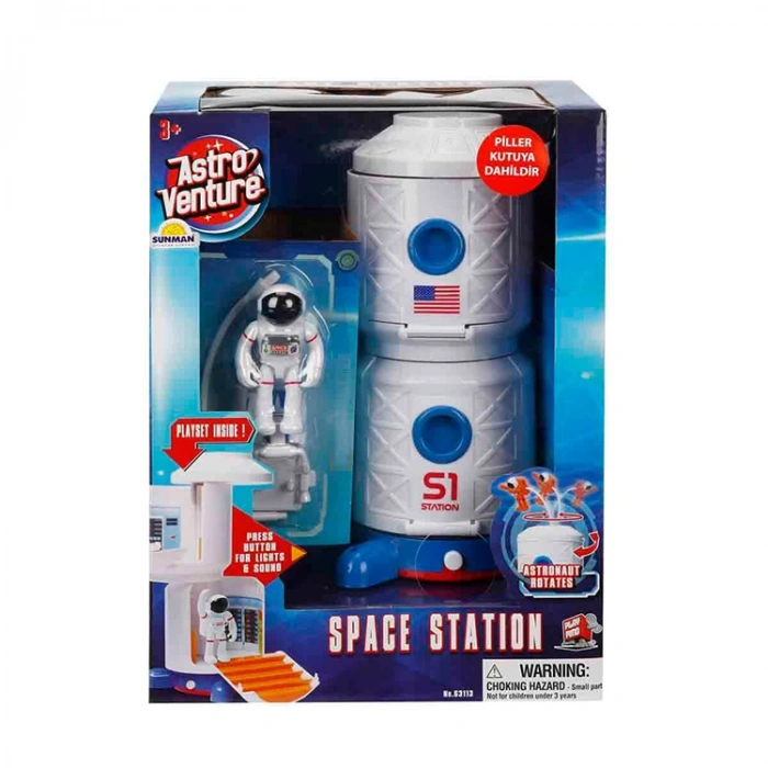 SUNMAN 63113  ASTRO VENTURE SESLİ VE IŞIKLI UZAY İSTASYONU