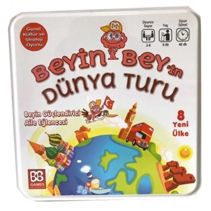 BB GAMES 74187 BEYİN BEYİN DÜNYA TURU 8 YENİ ÜLKE