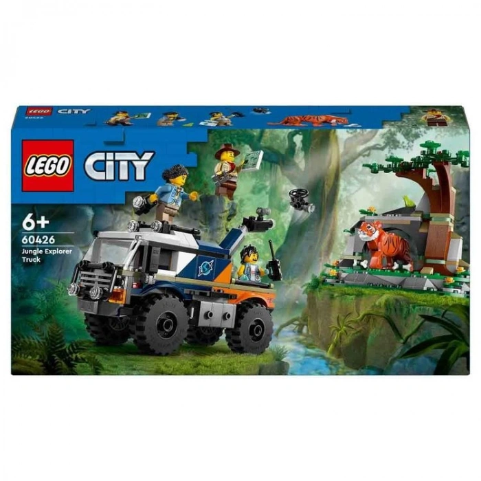 LEGO CITY 60426 ORMAN KAŞİFİNİN ARAZİ KAMYONU 314 PARÇA 6+