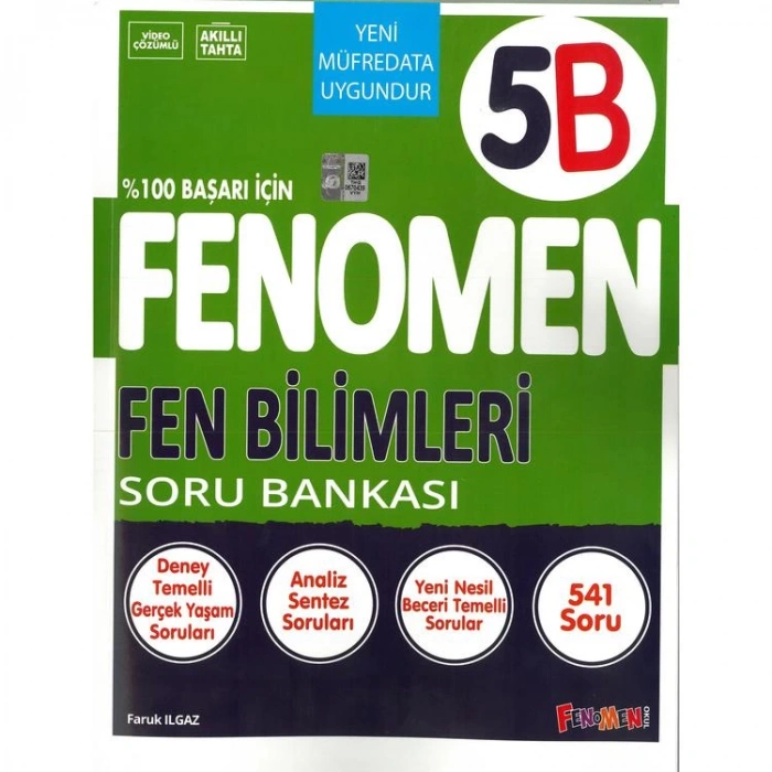 FENOMEN 5. SINIF FEN BİLİMLERİ B SORU BANKASI