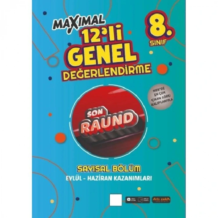 ARTI ZEKA MAXIMAL 12Lİ SON RAUND SAYISAL GENEL DEĞERLENDİRME