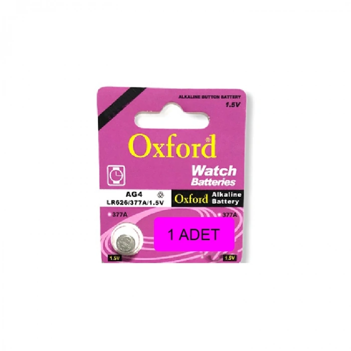 OXFORD AG 4 /LR626H/LR66  ALKALINE PİL