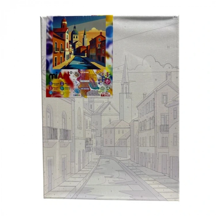 MİART MSB30417 30X40 SAYILARLA BOYAMA TUVAL - VENEDİK