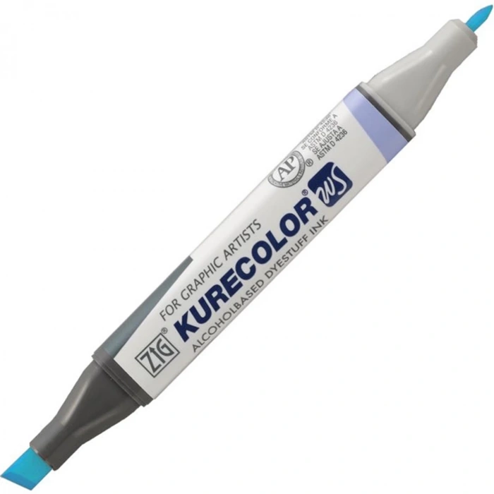 ZIG KURECOLOR KC-3000 303 (302) TWIN S MARKER KALEM LIGHT BLUE