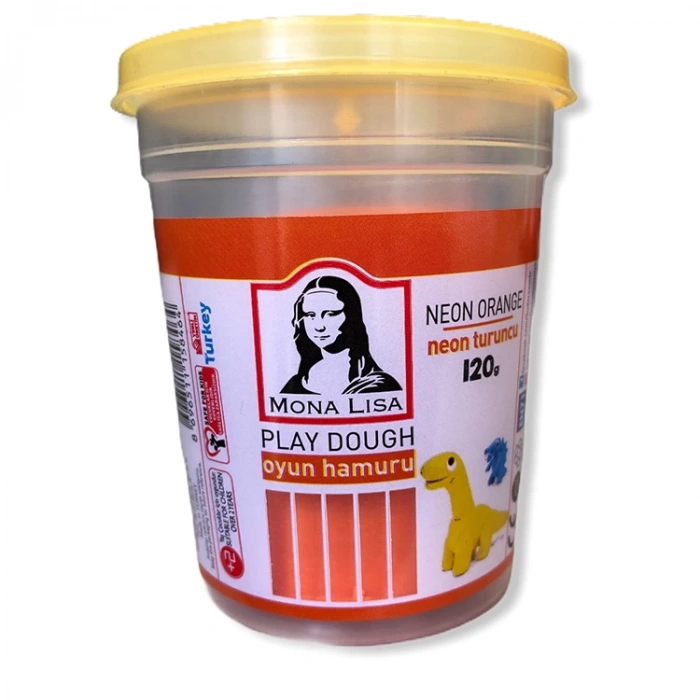 MONA LISA SD240-17 OYUN HAMURU NEON TURUNCU 120 G