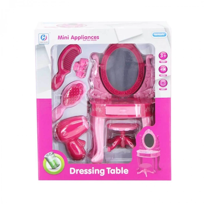 BİRLİK YH178-3 KUTULU AYNALI MAKYAJ MASASI SETİ
