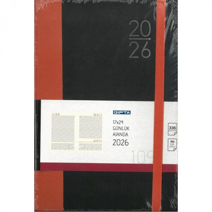 GIPTA 109-TWK TWIST DIARY 17X24 GÜNLÜK AJANDA