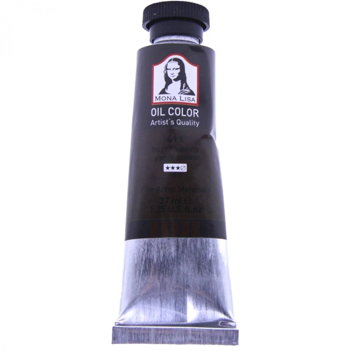 MONALİSA YAĞLI BOYA 37 ML TÜP  MO037-411 YANIK SİENA