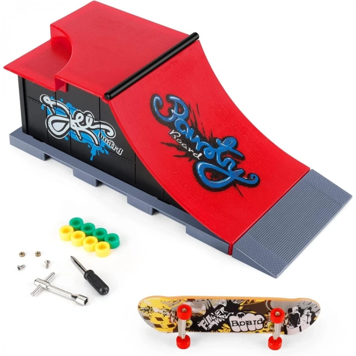 SKATEPARK 1810-6C RAMPALI PARMAK KAYKAY SET KUTULU