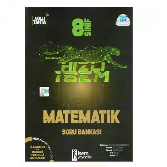 İSEM 8. SINIF HIZLI İSEM MATEMATİK SORU BANKASI