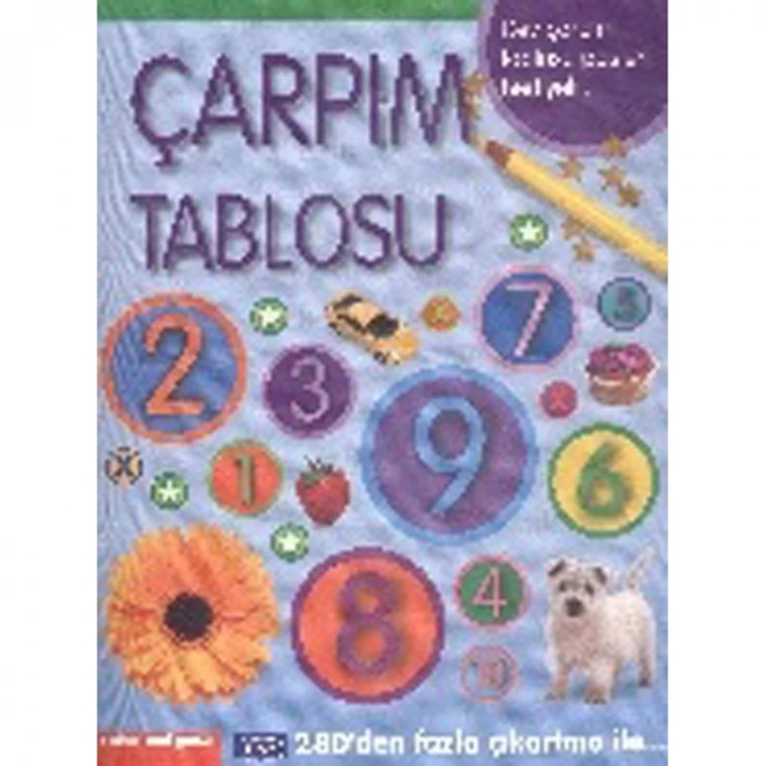 ÇARPIM TABLOSU - POSTER HEDİYELİ