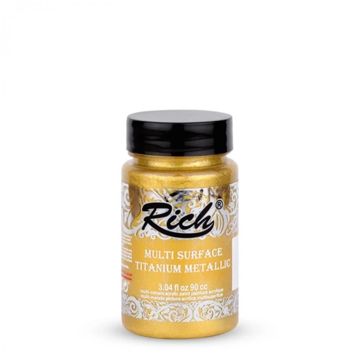 RİCH TTM-090-2518 MULTİ TITANIUM METALİK 090 CC BEYAZ ALTIN