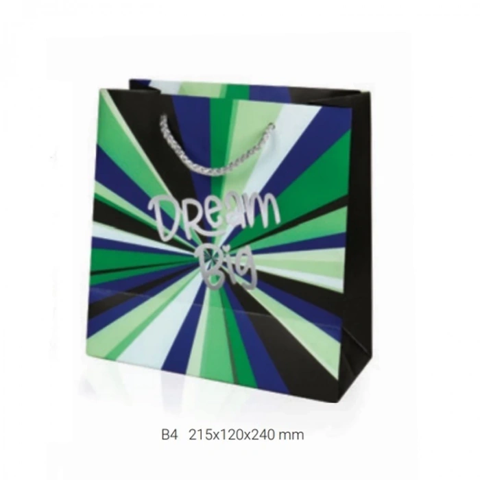 GIPTA B4 GLINT DARK HEDİYELİK KARTON ÇANTA BG1650