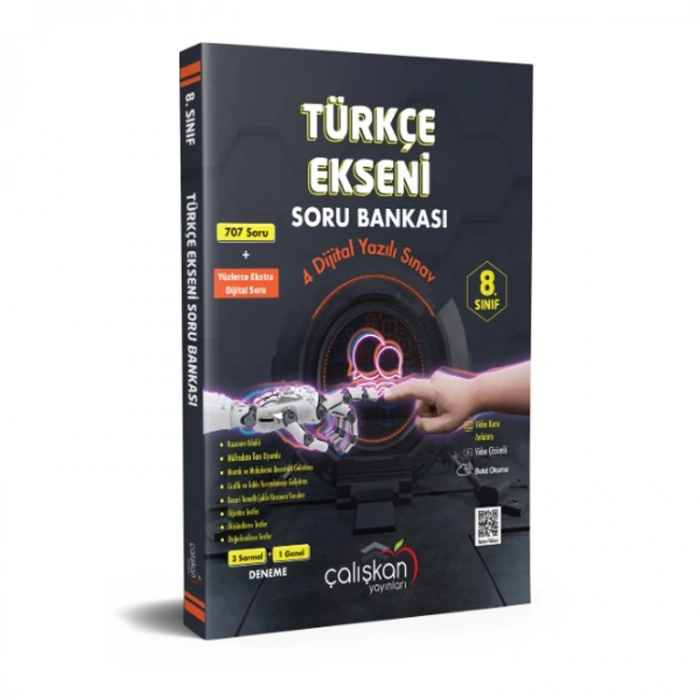 ÇALIŞKAN 8. SINIF TÜRKÇE EKSENİ SORU BANKASI