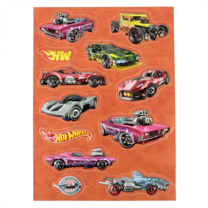 CEM HOTWHEELS HW-4673 KABARTMALI STİCKER