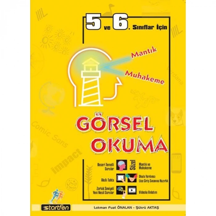 STARTFEN 5. VE 6.SINIFLAR İÇİN GÖRSEL OKUMA SORU BANKASI