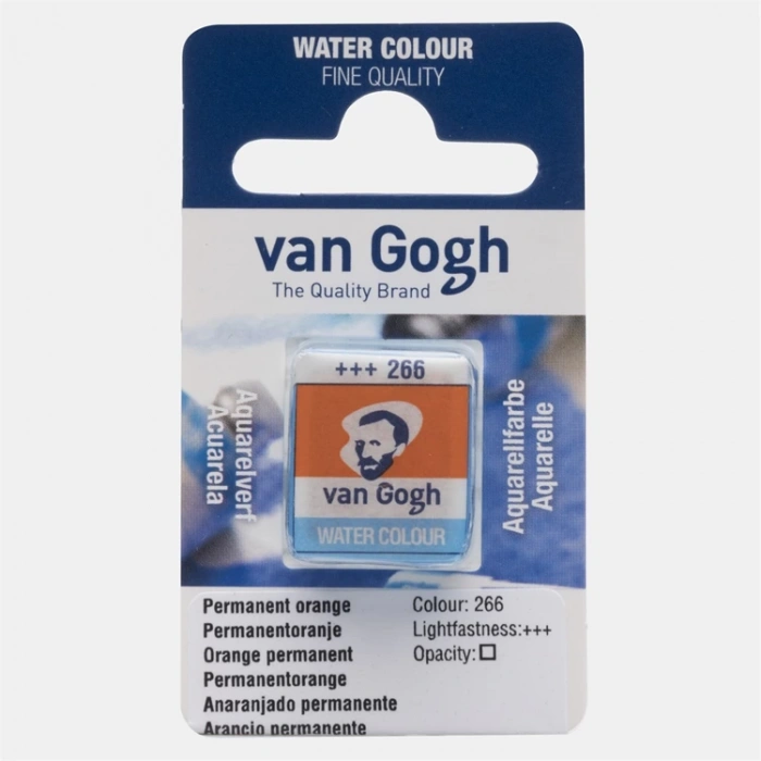VAN GOGH 20862661 TABLET SULU BOYA YEDEĞİ -  PARMANENT ORANGE 266