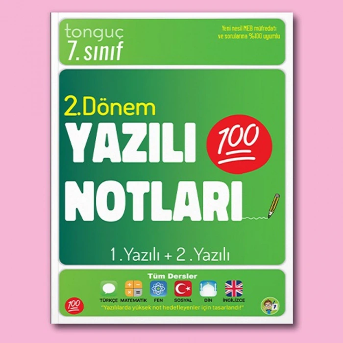TONGUÇ 7. SINIF 2.DÖNEM YAZILI NOTLARI 1. VE 2. YAZILI