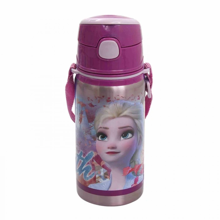 FROZEN 442072 PİPETLİ ÇELİK  MATARA (SULUK) 500ML