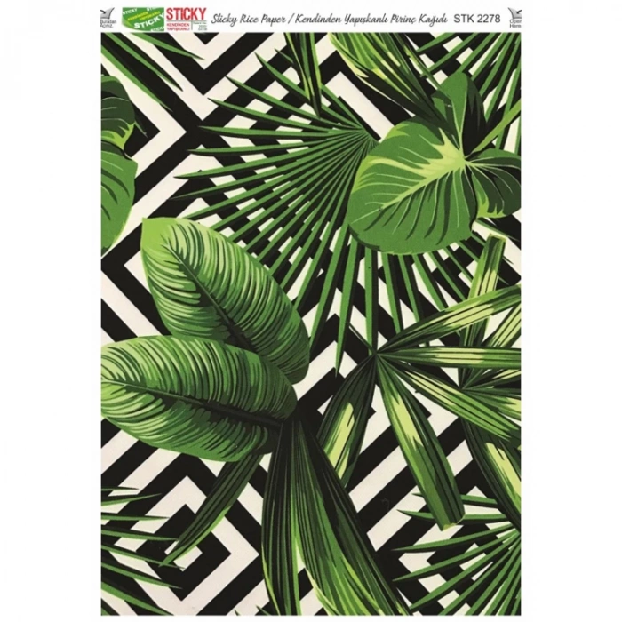 RİCH STK2278 KENDİNDEN YAPIŞKANLI STİCKY PİRİNÇ KAĞIDI